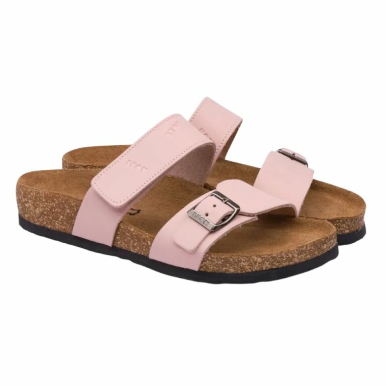 Босоніжки анатомічні жіночі Leon 4052 рожевий баккар