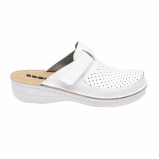 Анатомічні тапочки-сабо Leon 263 білий