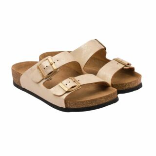 Шльопанці жіночі Leon 4010 золотистий руст