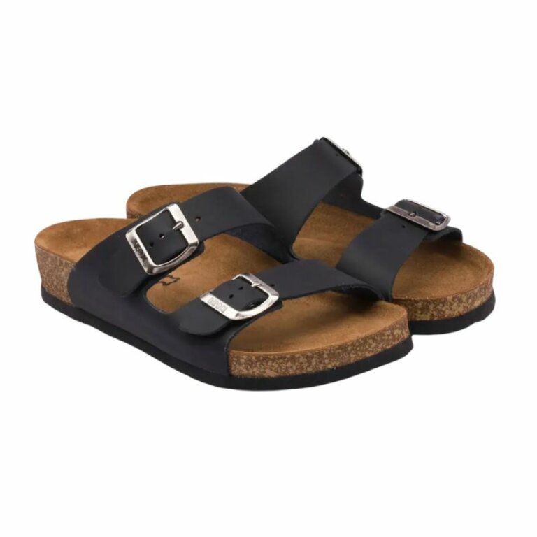 Шльопанці жіночі Leon 4010 чорний баккар