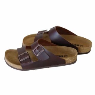 Шльопанці анатомічні чоловічі Leon 4723 коричневі