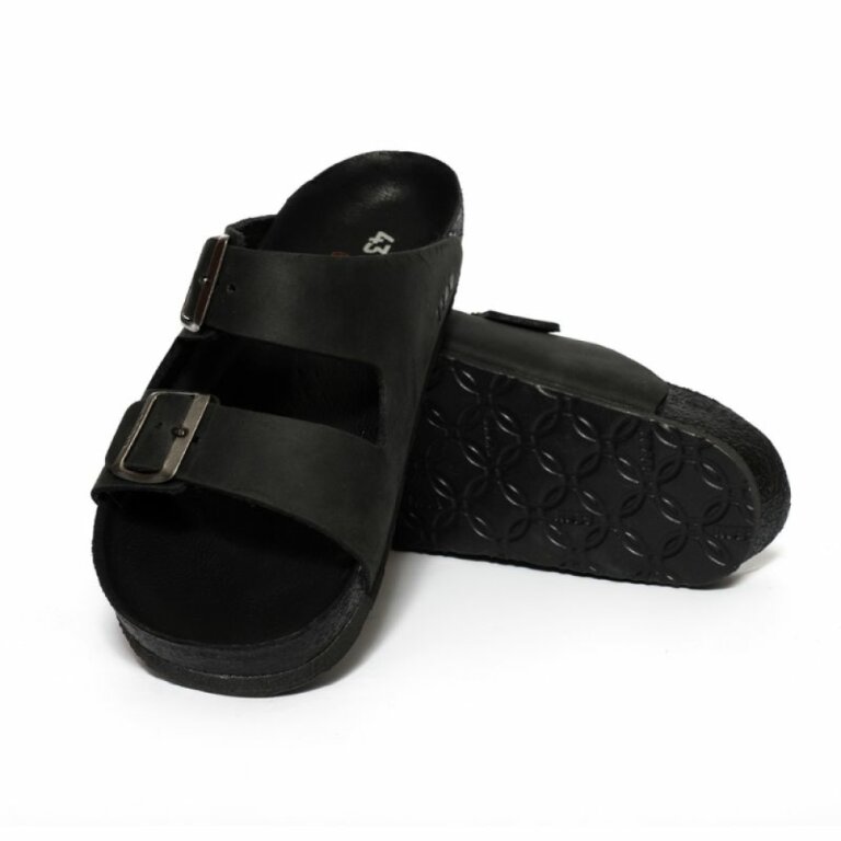 Шльопанці чоловічі Leon 4724 чорний лук