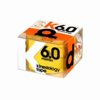 Кинезио тейп D3 K6.0 (50 мм * 6 м) желтый