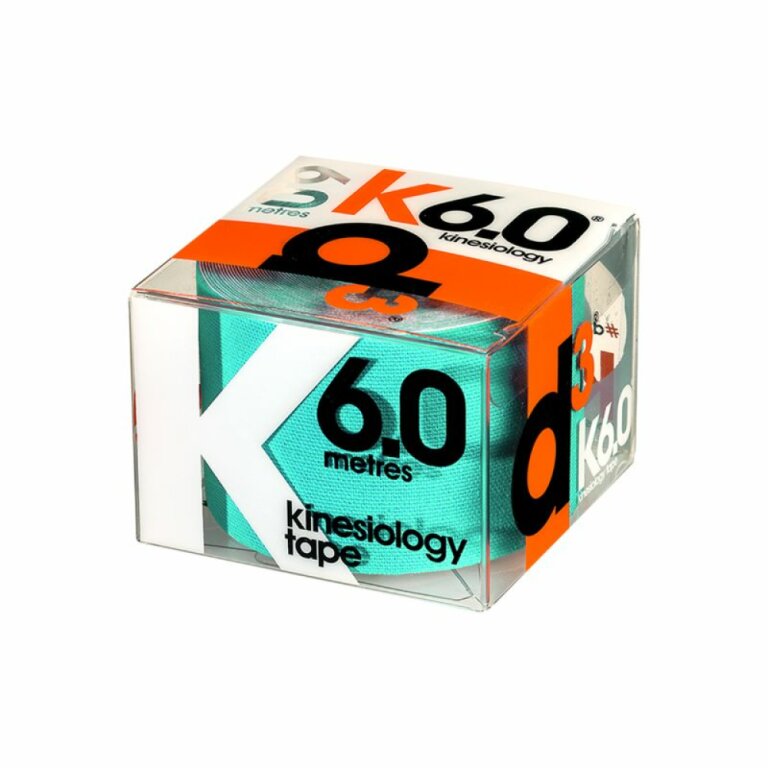 Кінезіо тейп D3 K6.0 (50 мм * 6 м) м'ятний