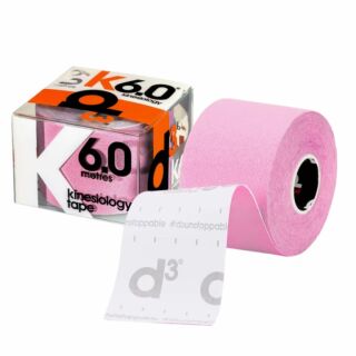 Кинезио тейп D3 K6.0 (50 мм * 6 м) пудровый