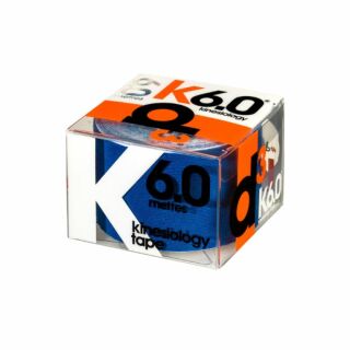 Кінезіо тейп D3 K6.0 (50 мм * 6 м) синій