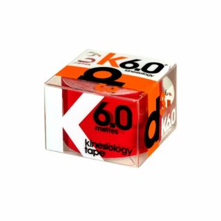 Кінезіо тейп D3 K6.0 (50 мм * 6 м) червоний