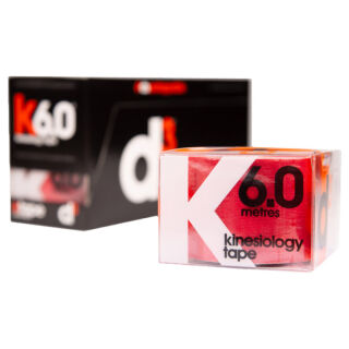 Кінезіо тейп D3 K6.0 (50 мм * 6 м) червоний