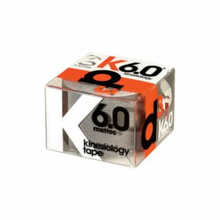 Кінезіо тейп D3 K6.0 (50 мм * 6 м) сріблястий
