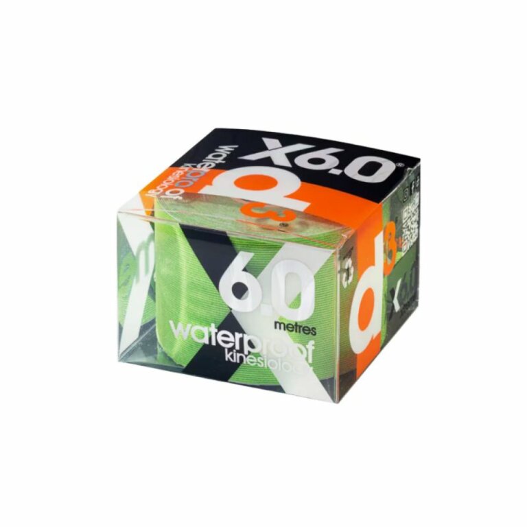 Кінезіо тейп водонепроникний D3 X6.0 Xtreme (50 мм * 6 м) лайм