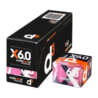 Кінезіо тейп водонепроникний D3 X6.0 Xtreme (50 мм * 6 м) рожевий