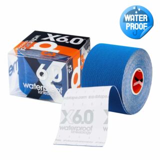 Кинезио тейп водонепроницаемый D3 X6.0 Xtreme (50 мм * 6 м) електрик