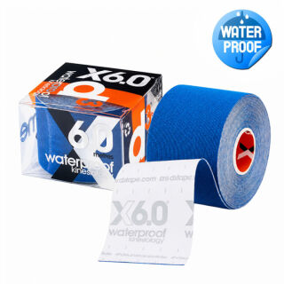 Кінезіо тейп водонепроникний D3 X6.0 Xtreme (50 мм * 6 м) електрик