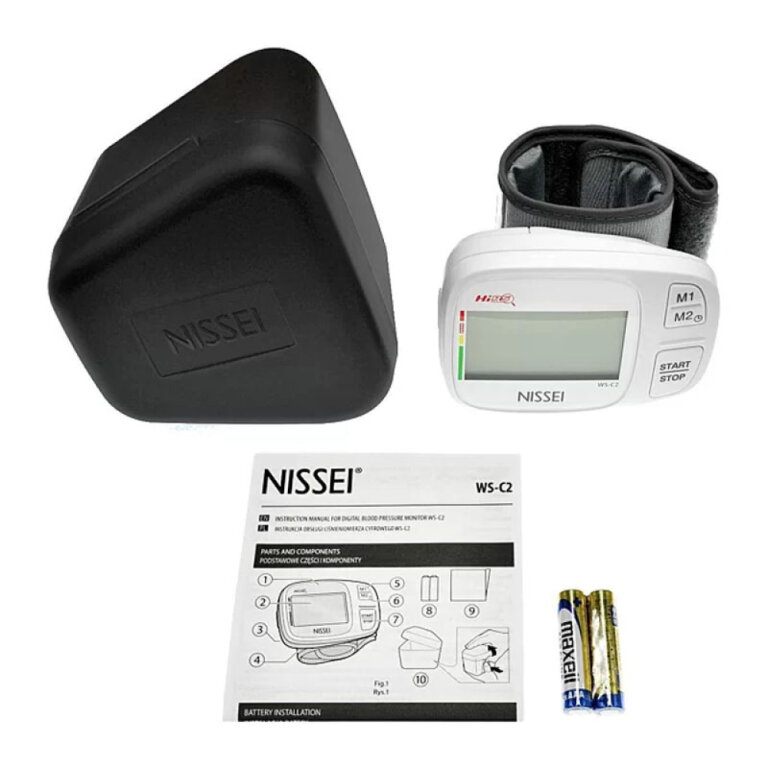 Тонометр на запястье Nissei WS-C2 (12,5-22,5 см)