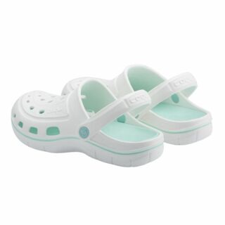 Сабо (крокси) жіночі COQUI JUMPER 6352 білий/м'ятний