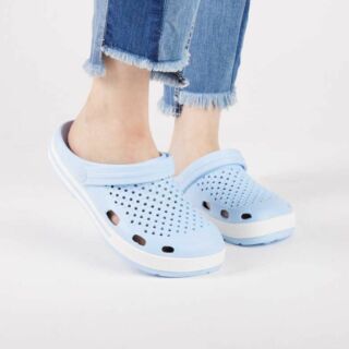 Сабо (крокси) жіночі COQUI LINDO 6413 пастельно-блакитний