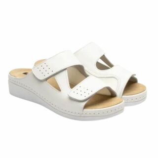 Шльопанці жіночі Leon 5010 білі