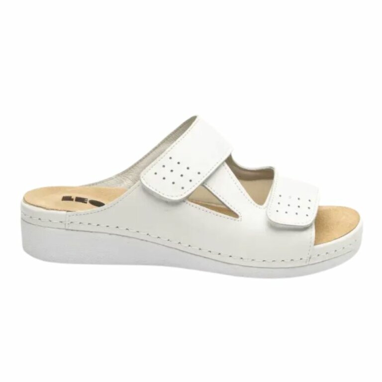 Шльопанці жіночі Leon 5010 білі