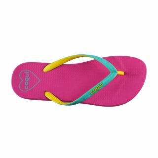 В'єтнамки жіночі COQUI KAJA (1326 New Rouge/Turquoise) рожевий/фіолетовий