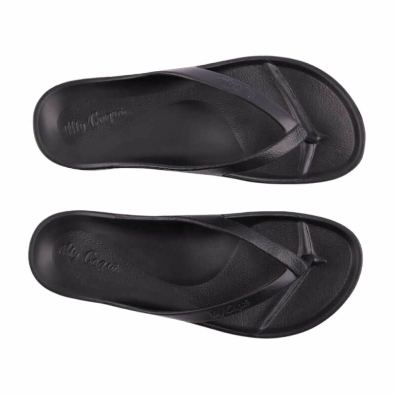 В’єтнамки жіночі COQUI Naitiri (1330 Metallic Black) чорний металік