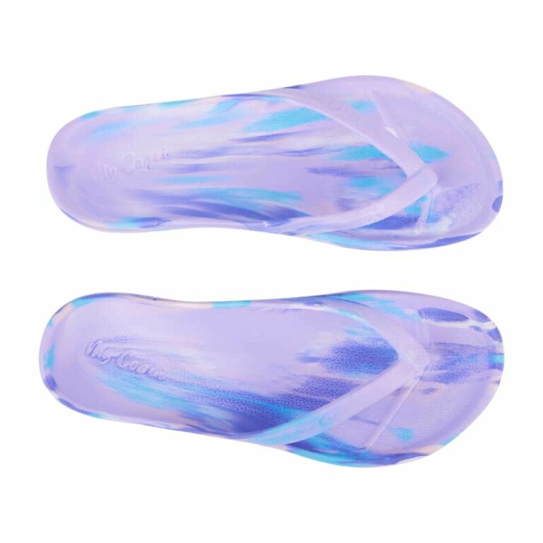 В’єтнамки COQUI жіночі Naitiri (1330 Lt. Lila Melted) фіолетовий/блакитний/меланж