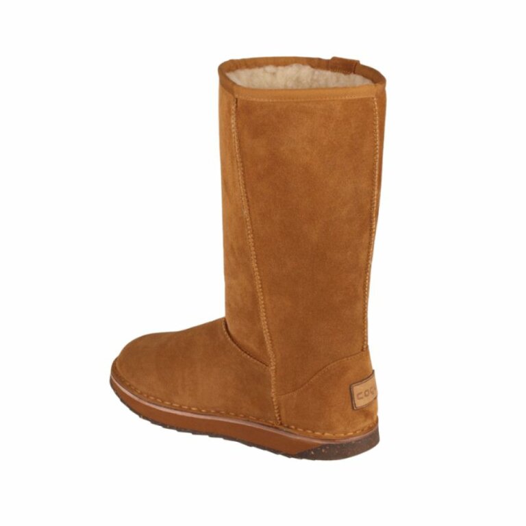 Зимові жіночі високі чоботи COQUI VALENKA (159 Lt. brown) коричневий/рудий