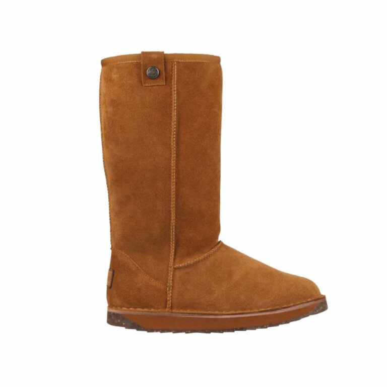 Зимові жіночі високі чоботи COQUI VALENKA (159 Lt. brown) коричневий/рудий