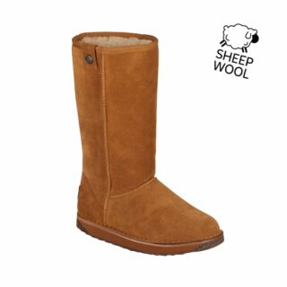 Зимові жіночі високі чоботи COQUI VALENKA (159 Lt. brown) коричневий/рудий