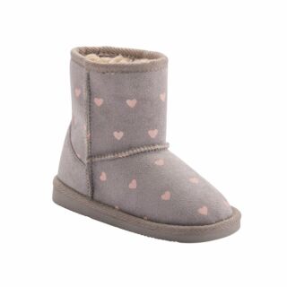 Дитячі чоботи COQUI Valenka (173 Grey hearts) світло-сірий