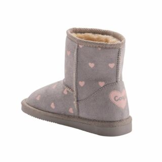 Дитячі чоботи COQUI Valenka (173 Grey hearts) світло-сірий
