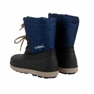 Дитячі чоботи сноубутси COQUI BERGY (5033 Navy bird) чорний/синій