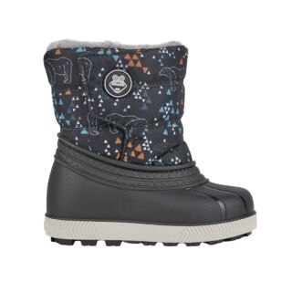 Детские сапоги сноубутсы COQUI MIKI (5042 Black polar bear) черный