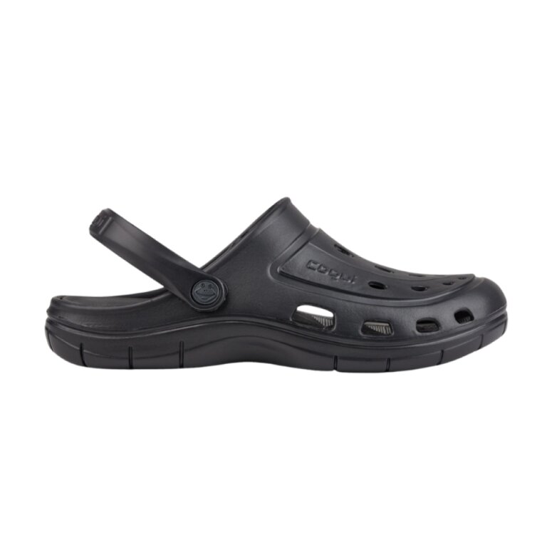 Сабо (кроксы) COQUI мужские JUMPER (6351 Black/Antracit) черный/серый