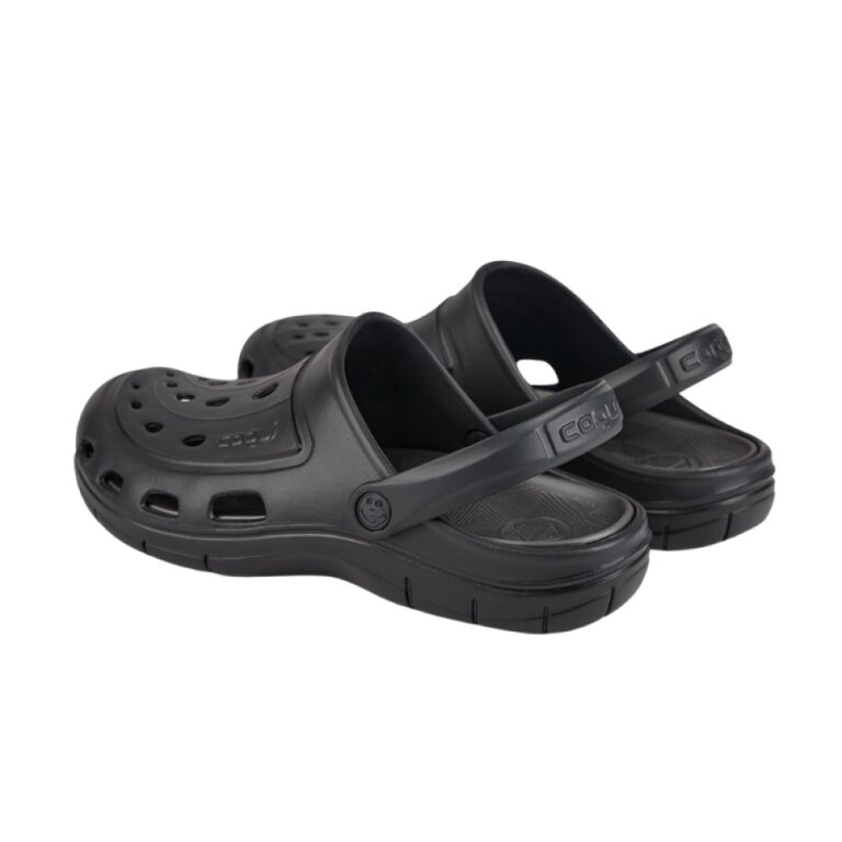 Сабо (кроксы) COQUI мужские JUMPER (6351 Black/Antracit) черный/серый