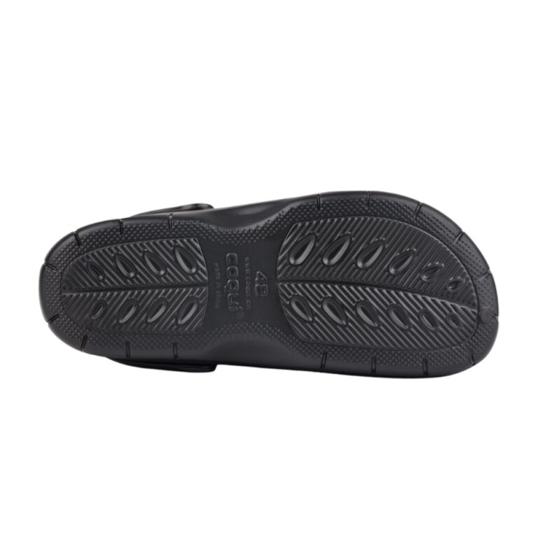 Сабо (кроксы) COQUI мужские JUMPER (6351 Black/Antracit) черный/серый