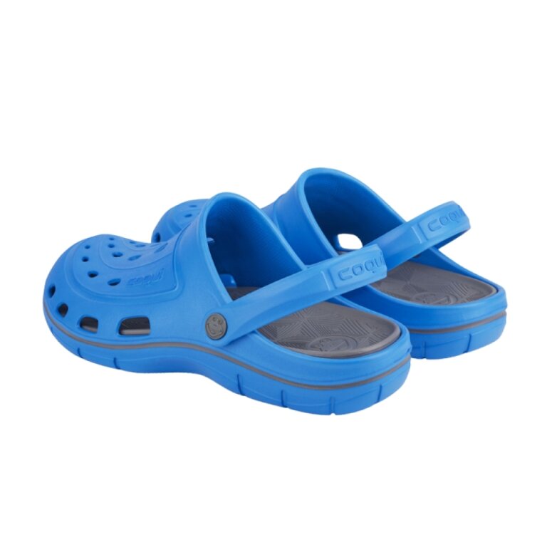 Сабо (кроксы) COQUI мужские JUMPER (6351 Sea blue/Dk. grey) голубой/серый