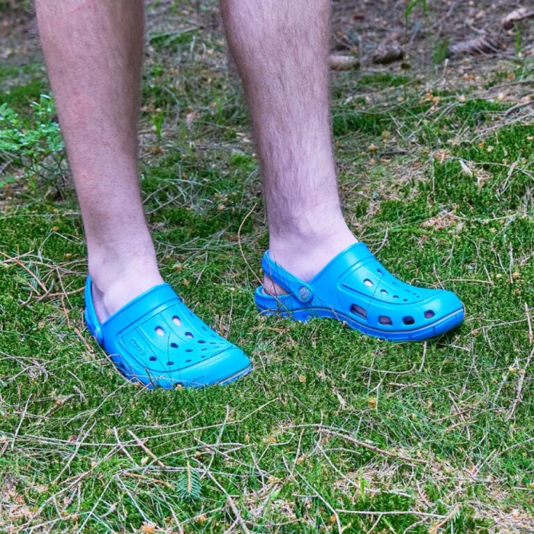 Сабо (кроксы) COQUI мужские JUMPER (6351 Sea blue/Dk. grey) голубой/серый