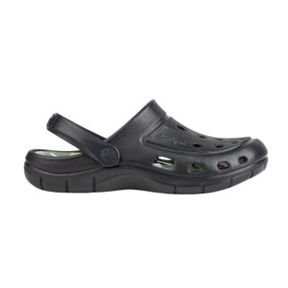 Сабо (кроксы) COQUI женские JUMPER (6352 Black modern tropical) черный