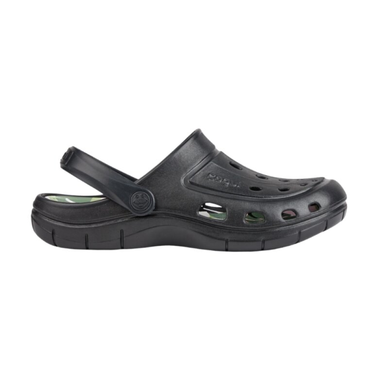 Сабо (кроксы) COQUI женские JUMPER (6352 Black modern tropical) черный