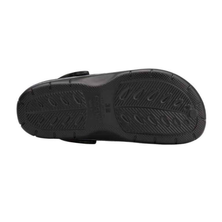 Сабо (кроксы) COQUI женские JUMPER (6352 Black/Antracit) черный/серый