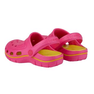 Сабо (крокси) дитячі COQUI JUMPER (6353 Lt. fuchsia/Citrus) рожевий/малиновий/цитрусовий