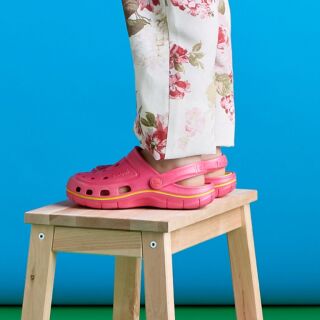 Сабо (крокси) дитячі COQUI JUMPER (6353 Lt. fuchsia/Citrus) рожевий/малиновий/цитрусовий