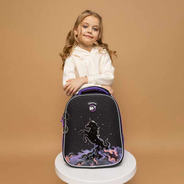 Рюкзак школьный каркасный Yes Magic Unicorn H-100