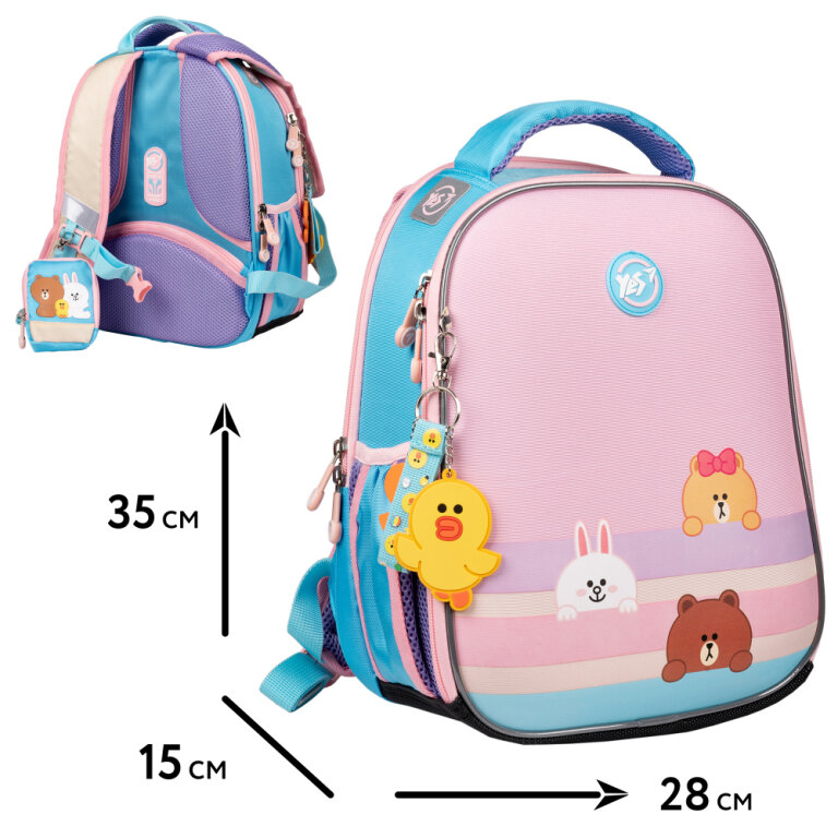 Рюкзак каркасний YES H-100 Line Friends