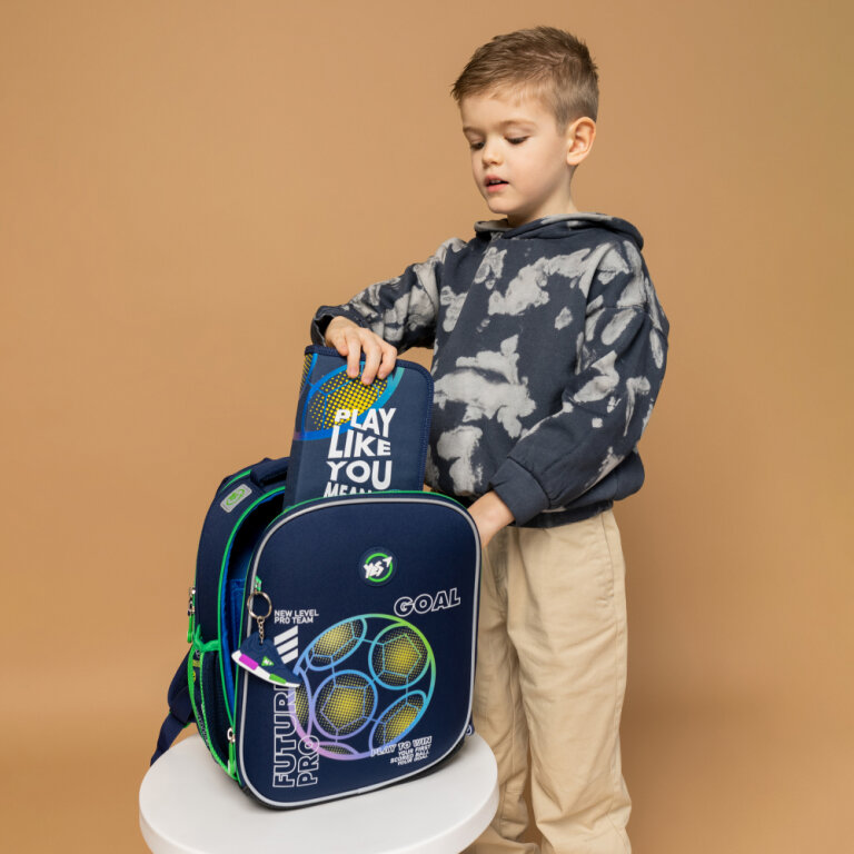 Рюкзак школьный каркасный Yes Your Goal H-100