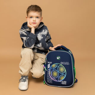 Рюкзак школьный каркасный Yes Your Goal H-100