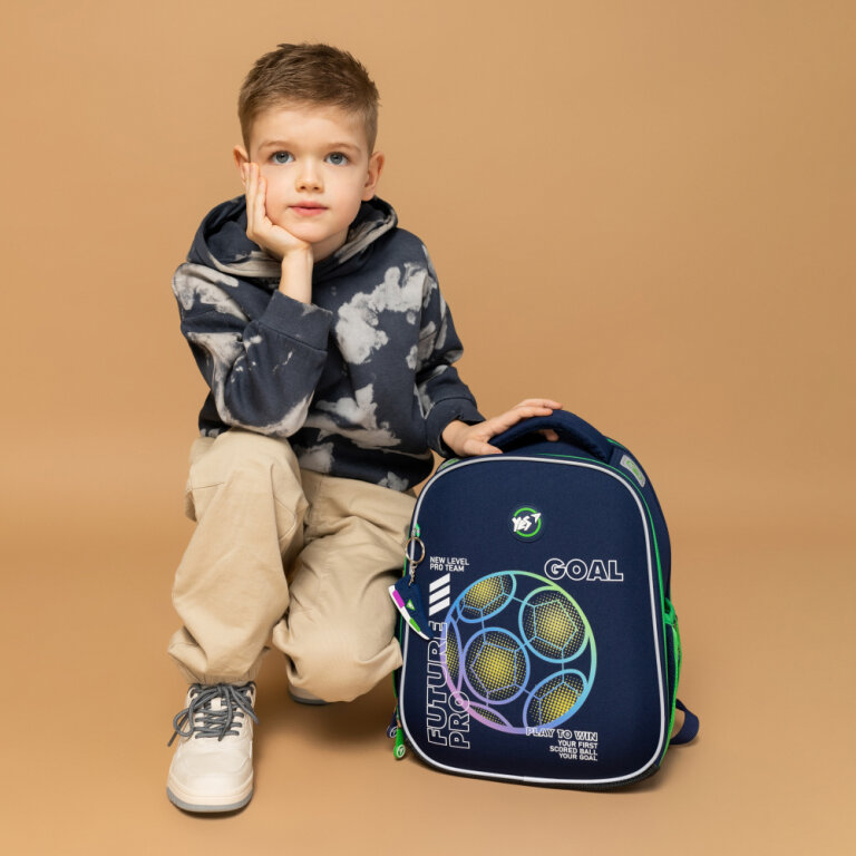 Рюкзак школьный каркасный Yes Your Goal H-100