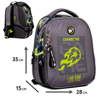 Рюкзак каркасний YES H-100 Football