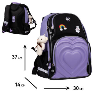 Рюкзак шкільний напівкаркасний YES S-100 Girl's Dream