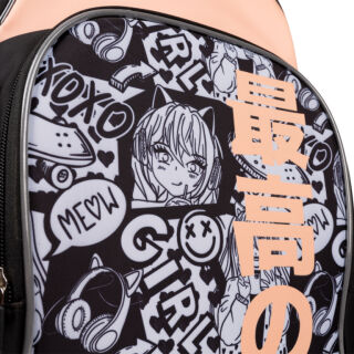 Рюкзак шкільний напівкаркасний YES S-100 Anime